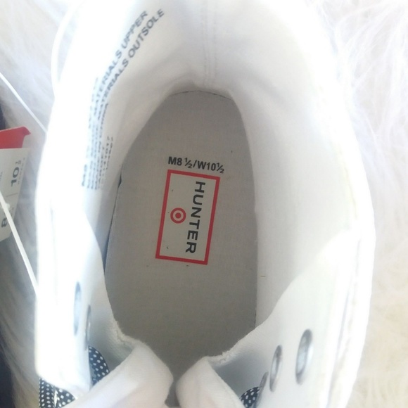 Unisex Hunter Brand Canvas Sneakers Waterproof - Picture 5 of 7